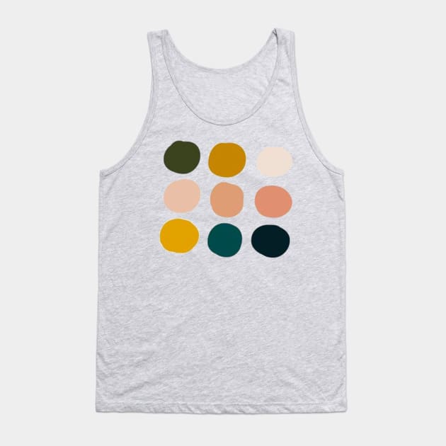 Fall Color Palette Tank Top by Designs by Katie Leigh